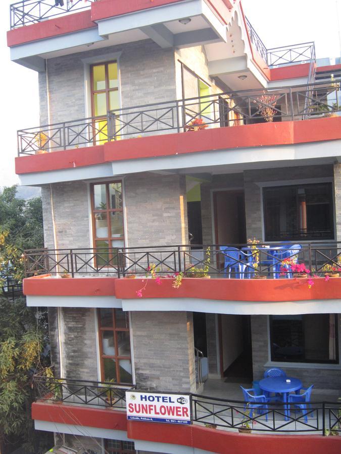 Hotel Sunflower Pokhara Bagian luar foto