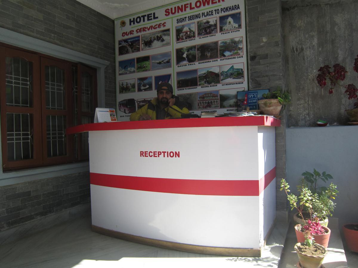 Hotel Sunflower Pokhara Bagian luar foto